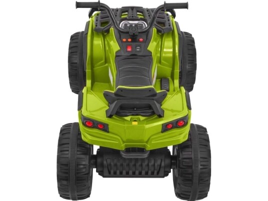 Oppladbar Atv Quad Bike For Kids Grønn + Eva Hjul + Mp3 Radio + Led + Gratis Start