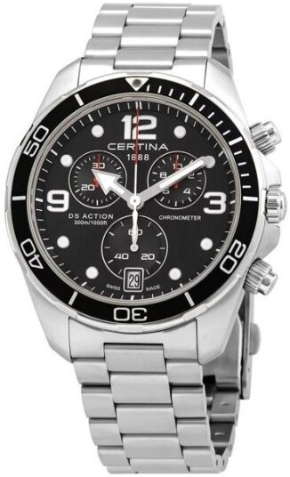 Certina Herreklokke C032.434.11.057.00 DS Action Sort/Stål Ø43 mm