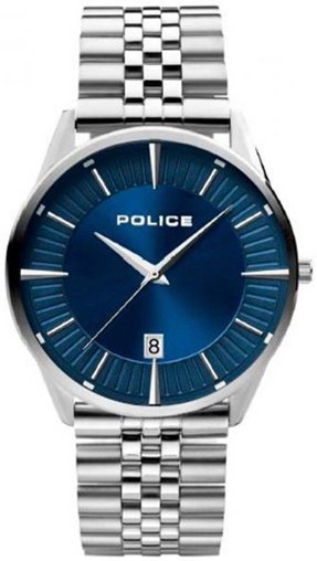 Police Herreklokke P15305JS03M Classic Blå/Stål Ø44 mm