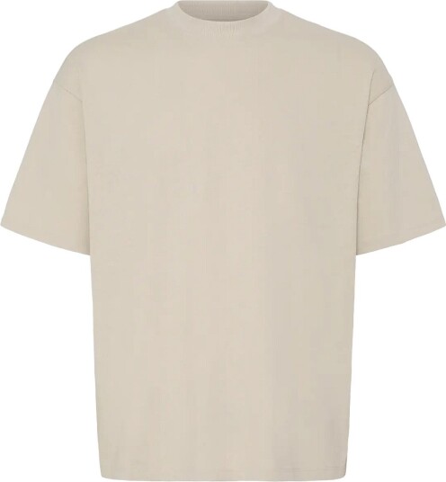 Blend Bhlucius S/S Wash Print Tee OYSTER GRAY L