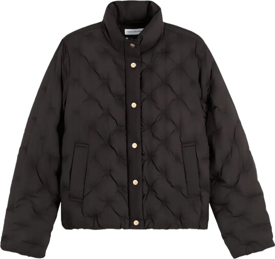 Tommy Hilfiger Lw Down Flag Quilt Jacket Black XS