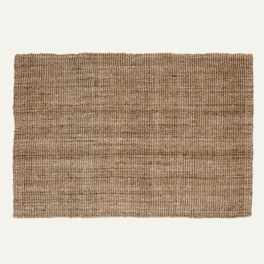 Dixie Julia teppe Naturgrå, jute, 190 x 290 cm