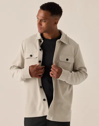 Only & Sons Onsnewkodyl Overshirt Sweat Noos Blå skjortor Hvit