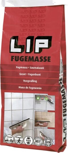 Lip Fugemasse Sort 5kg