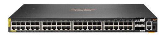 Hpe Aruba 6200M 48G Class4 Poe 4Sfp+ Switch - Switch - Max. Stacking Distance 10 Km - L3 - Styrt - 48 X 10/100/1000 (Poe+) + 4 X 1 Gigabit / 10 Gigabit Sfp+ (Opplink / Stabling) - Front Og Side Til Bakside - Rackmonterbar - Poe+ (1440 W) - Bto