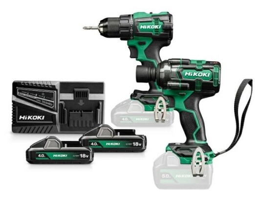 Hikoki KC18DEWLZ Verktøysett Perceuse 18V 4 0 Ah Hikoki KC18DEWLZ Verktøysett Perceuse 18V 4 0 Ah