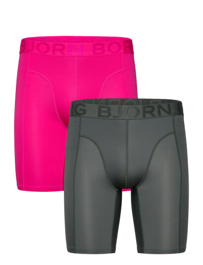 Björn Borg Sports Lightweight Long Boxer 2P - Pink - XL