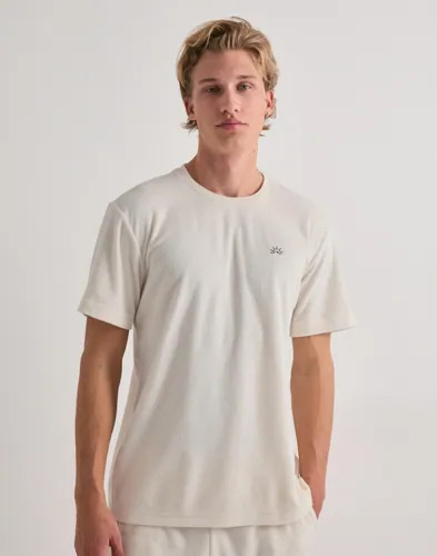 Only & Sons Onstellas Reg Ss Frotte Tee Kortermede t shirts Beige