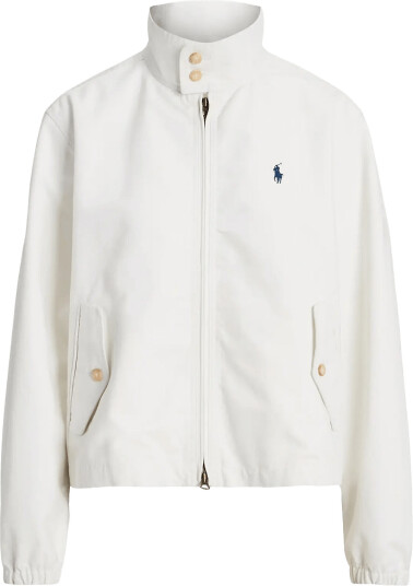 Polo Ralph Lauren Cotton Canvas Jacket   White   L