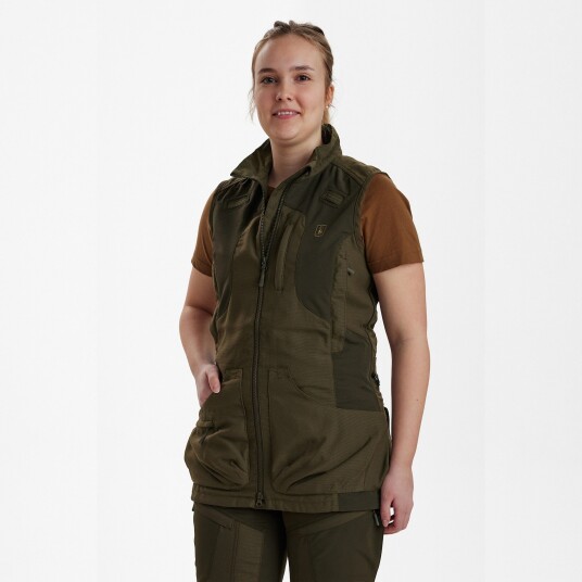 Deerhunter Lady Ann Extreme Waistcoat Palm Green 46