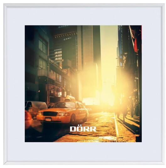 DÃRR New York Square Billedramme Plast 30x30cm Hvit
