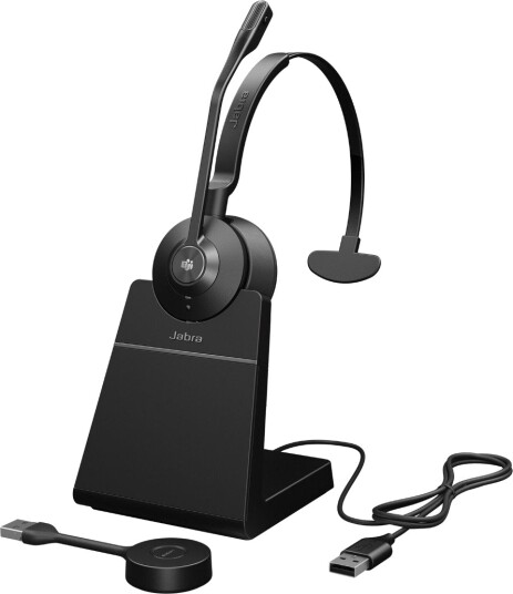 Jabra Engage 55 Se Mono - Hodesett - On-Ear - Dect - Trådløs - Usb-A Via Dect Adapter - Certified For Microsoft Teams
