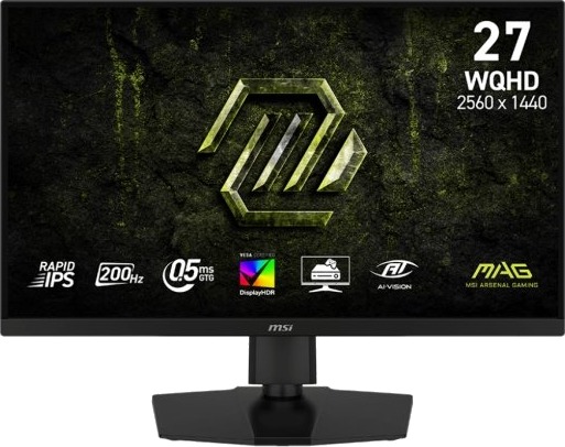 Msi Mag 274Qpf E20, 68,6 Cm (27"), 2560 X 1440 Piksler, Wide Quad Hd, Lcd, 0,5 Ms, Svart