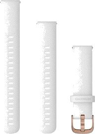 Garmin Quick Release Silikonreim 18mm (hvit)