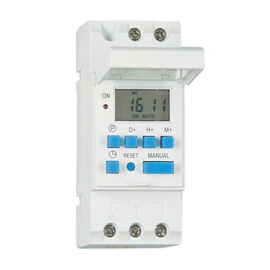 Malmbergs Digital timer for DIN skinne Malmbergs Digital timer for DIN skinne