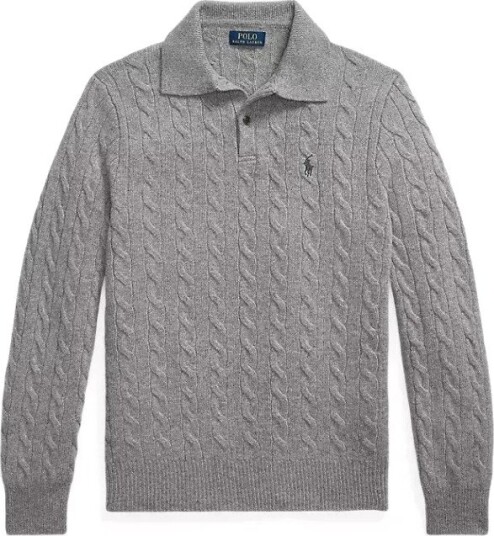 Ralph Lauren Herre Strikkevarer Grå M, Ralph Lauren Herre Strikkevarer Grå M,