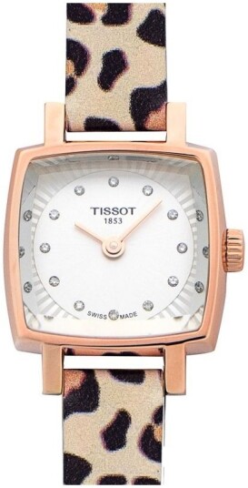 Tissot Dameklokke T058.109.37.036.00 Lovely Sølvfarget/Lær