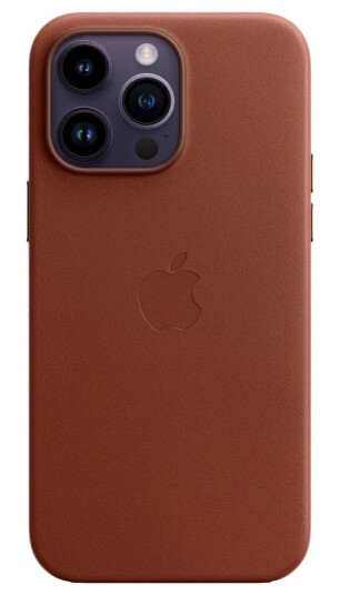 Apple iPhone 14 Pro Max Leather Case with MagSafe - Umber