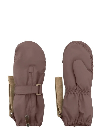 MINI A TURE Matcesar Fleece Lined Mittens - Purple - 6-12M