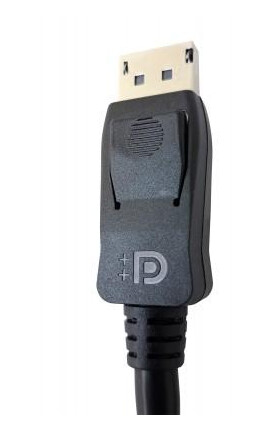 TECHLY DisplayPort 1.4 Anschlusskabel, M/M, 1m, schwarz