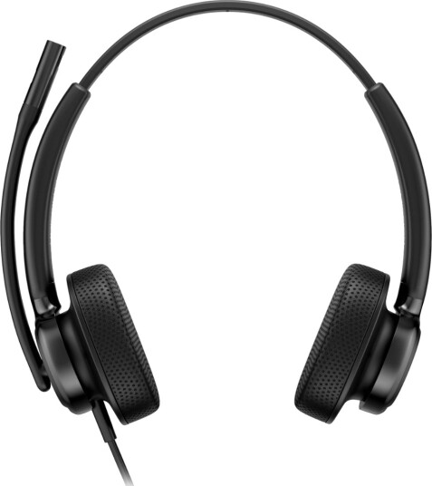 HP Poly Mission 425 Stereo hodetelefon med ledning, svart
