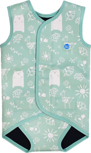Splash About Neoprendrakt Baby Wrap Sunny Bear Splash About 0 6 md Badetøy Grønn Hvit Splash About Neoprendrakt Baby Wrap Sunny Bear Splash About 0 6 md Badetøy Grønn Hvit