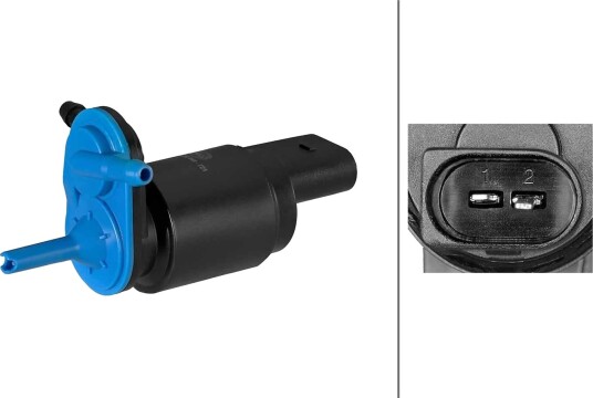HELLA 8TW 006 848-721 Spylepumpe