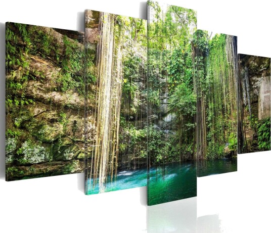 Bilde Waterfall Of Trees 200x100 Artgeist sp. z o. o.