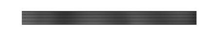 Chief Fusion 84" Multi-Display Horizontal Extrusion Row - Black monteringskomponent