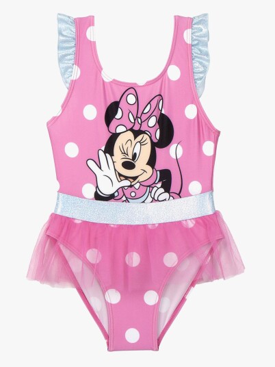 Disney Minni Mus Badedrakt Rosa 116 122 Disney Minni Mus Badedrakt Rosa 116 122