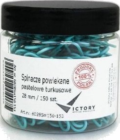 Victory Office Products Victory Office Kontorsstifter 28 Mm 150 Stk Turkis Små