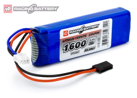 VapexTech 6 6V 1600mAh - 3C - Vapex LiFe Flat VapexTech 6 6V 1600mAh - 3C - Vapex LiFe Flat