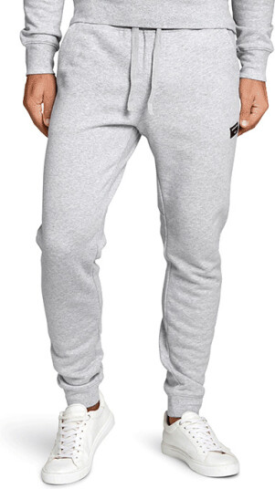 Centre Tapered Pant, Light Grey Melange Grå Medium