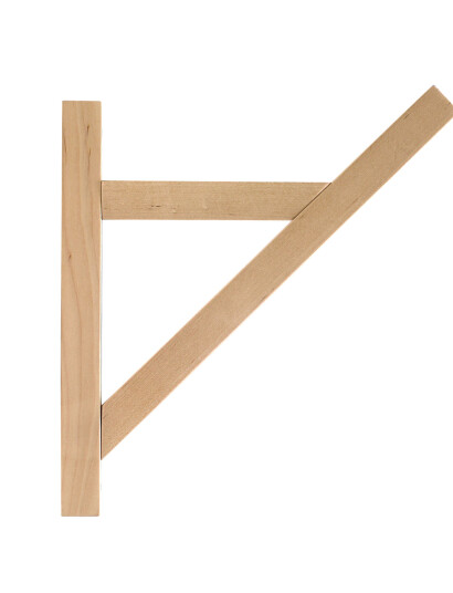 NUD Collection Bracket Natural Beige 20X2X21CM