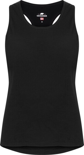 Gridarmor Women"s Merino 150 gsm Singlet  Black Beauty M