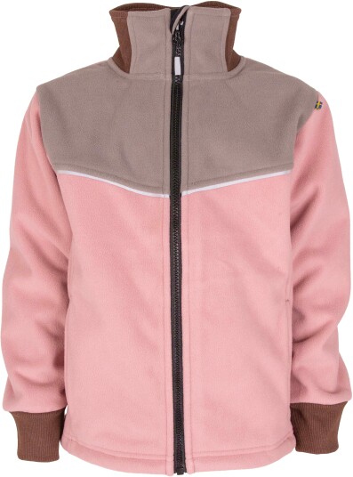 Lindberg Stormy Vindfleecejakke Grå/Blush 160