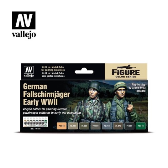 Vallejo Model Color German Fallschirmjäger Early WII Set
