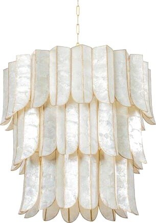Hudson Valley Lighting Cartagena takkrone vintage gull 365 32 VGL CE