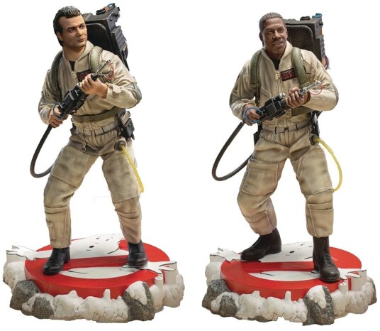 Ghostbusters  1/8 Scale Resin Statue Twin Pack   Peter Venkman & Winston Zeddemore
