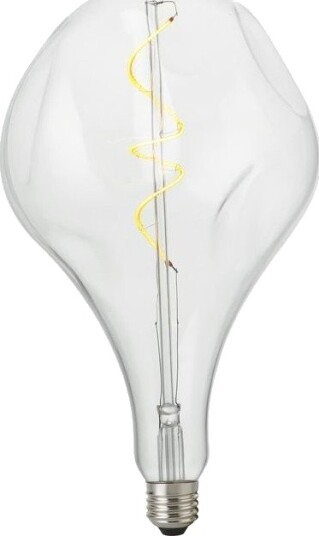 Spl E27 4W XXL Mystery dimbar LED pære A165 250lm 2500K klart glass filament flex Dimbar : Dimbar Kulør : Ekstra varm Spl E27 4W XXL Mystery dimbar LED pære A165 250lm 2500K klart glass filament flex Dimbar : Dimbar Kulør : Ekstra varm