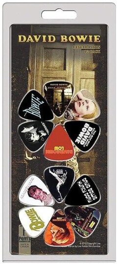 Perri's David Bowie Guitar Picks (12 Pack) Perri's David Bowie Guitar Picks (12 Pack)