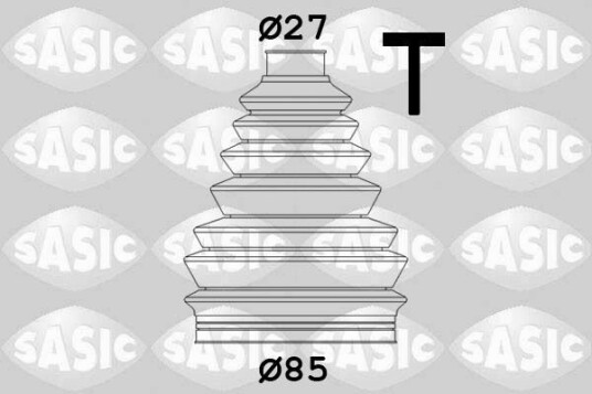 Sasic Mansjett drivaksel SASIC 4003441
