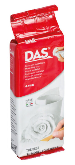 DAS Modelleringsler 250 g Hvit DAS Modelleringsler 250 g Hvit