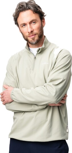 Local Rule Midlayer Q Zip Golfgenser herre Seagrass X Large
