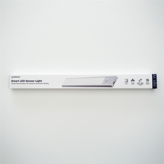 Sunmatic Sensorlampe LED 40cm 1 pakning for skap og garderober med bevegelsessensor Sunmatic Sensorlampe LED 40cm 1 pakning for skap og garderober med bevegelsessensor