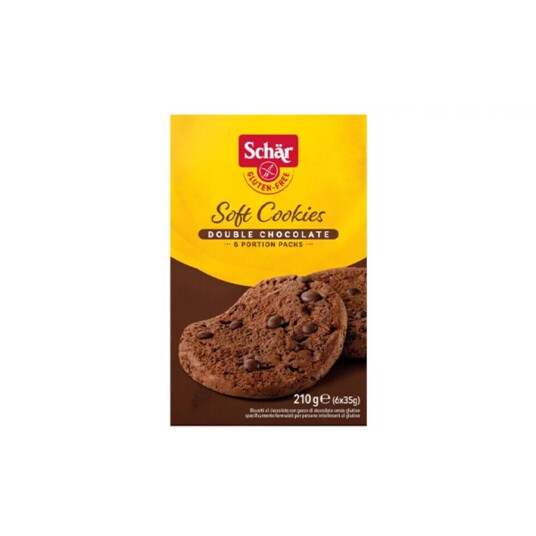 Schar glutenfri sjokolade kjeks 210 g Schar glutenfri sjokolade kjeks 210 g