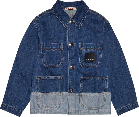 Marni Denimjakke Navy Marni 10 år (140) Denimjakker Blå