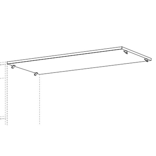 Flexislide Topphylle mellom skap 110cm