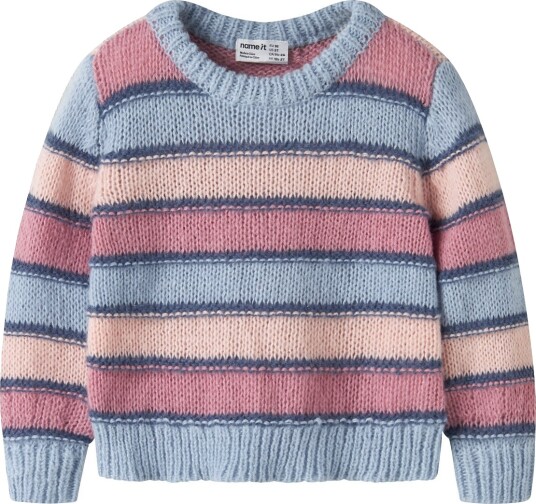 Name It Nmflernort Ls Knit Blue 110