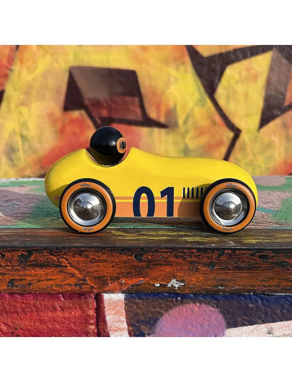 Vilac Vintage Roadster - Old Sport Yellow - Yellow - ONE SIZE